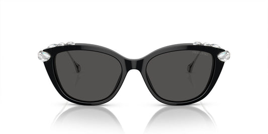 Anteojos De Sol Swarovski 0SK6010 Negro/Gris