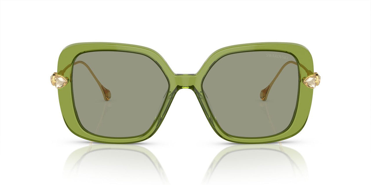 Anteojos De Sol Swarovski 0SK6011 Verde/Verde