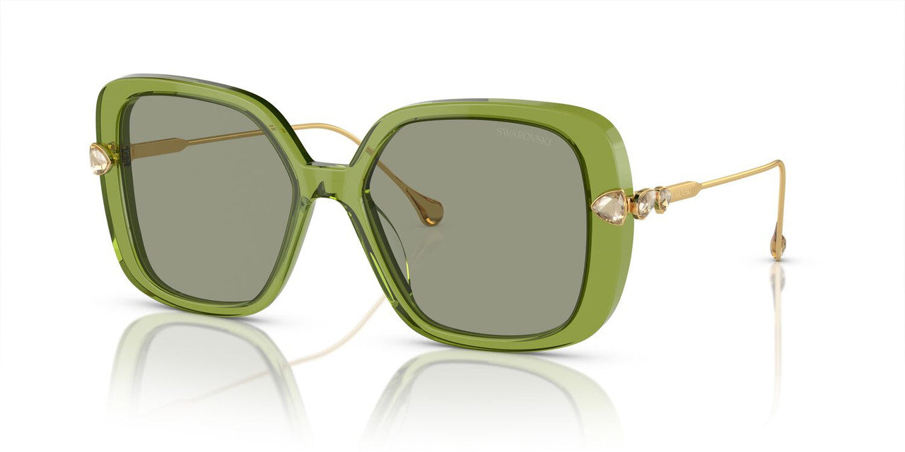 Anteojos De Sol Swarovski 0SK6011 Verde/Verde