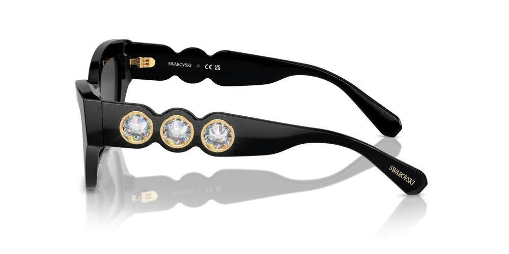 Anteojos De Sol Swarovski 0SK6021 Gris/Negro