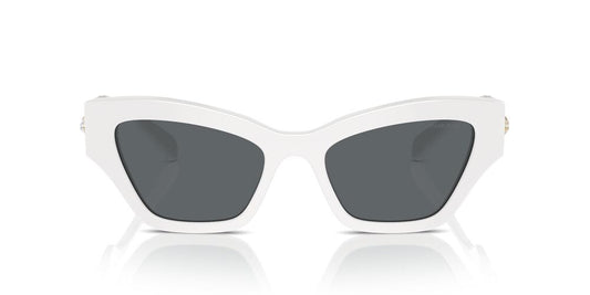 Anteojos De Sol Swarovski 0SK6021 Gris/Blanco
