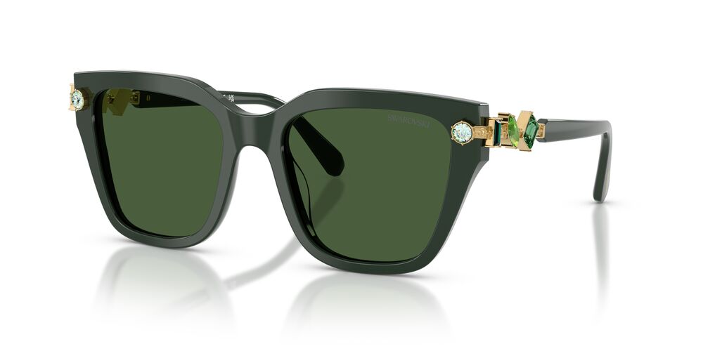 Anteojos De Sol Swarovski SK6041 Verde/Verde