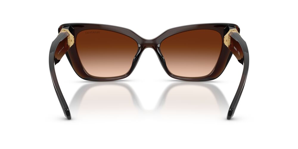 Anteojos De Sol Swarovski SK6047 Transparent Brown Brown Gradient