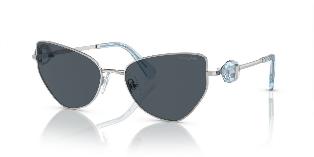 Anteojos De Sol Swarovski 0SK7003 Plateado/Gris