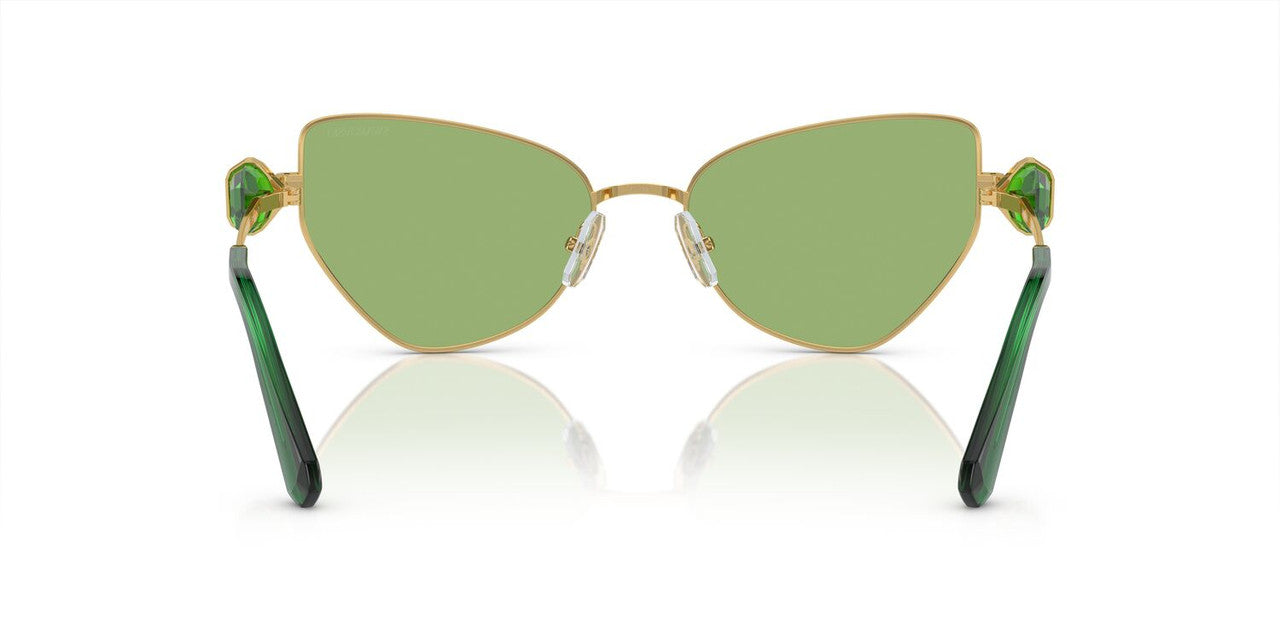 Anteojos De Sol Swarovski 0SK7003 Dorado/Verde