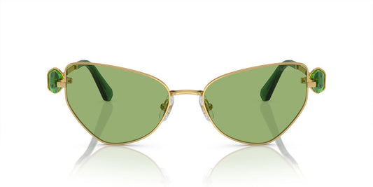 Anteojos De Sol Swarovski 0SK7003 Dorado/Verde