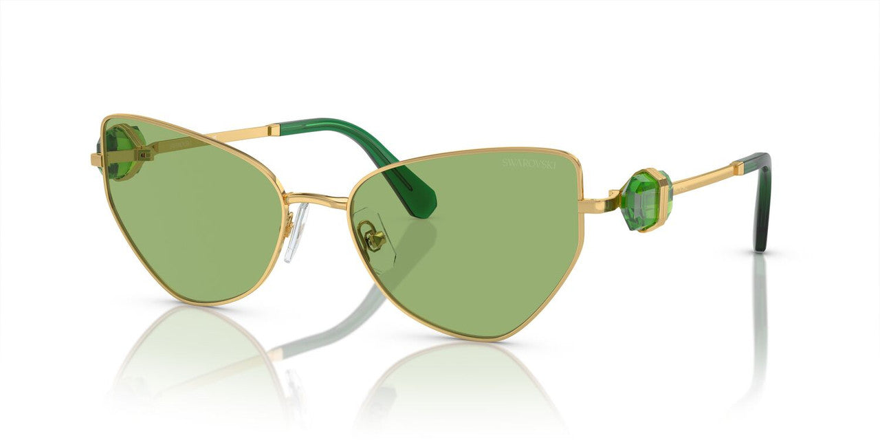 Anteojos De Sol Swarovski 0SK7003 Dorado/Verde
