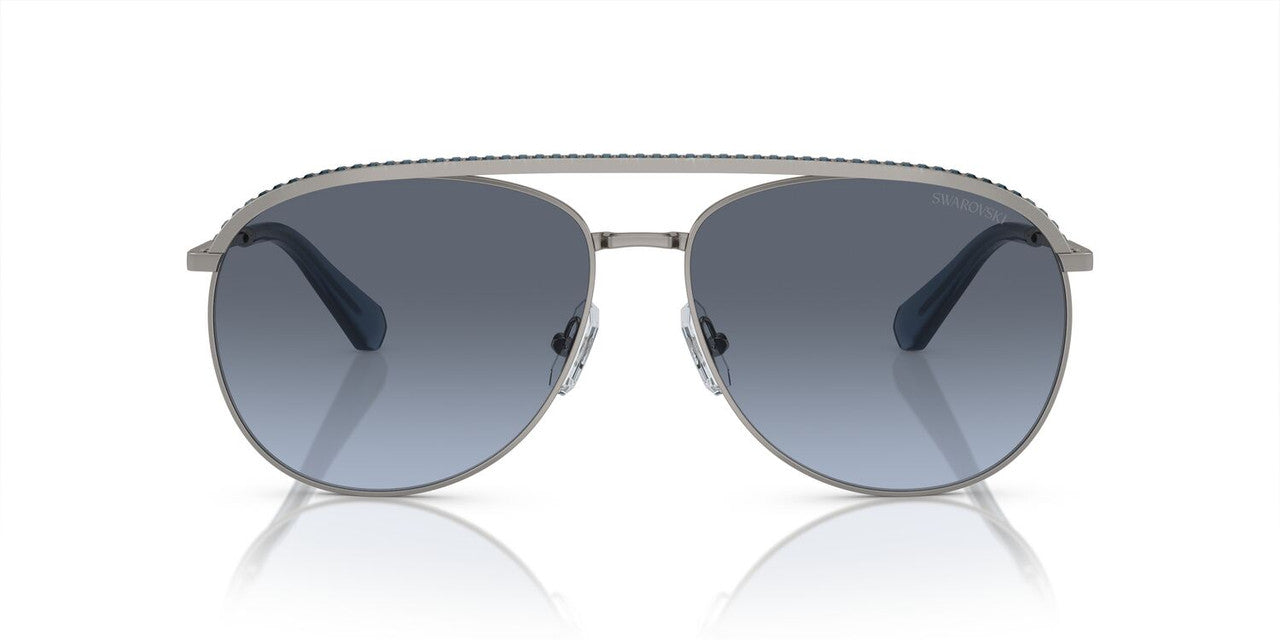 Anteojos De Sol Swarovski 0SK7005 Gris/Azul