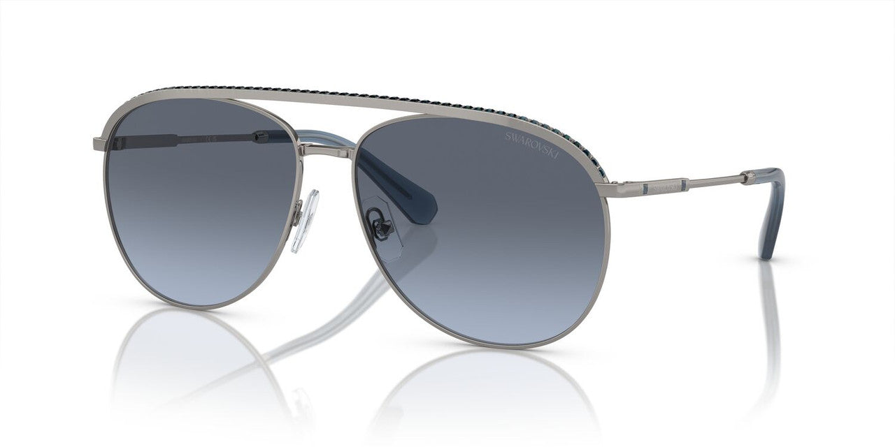 Anteojos De Sol Swarovski 0SK7005 Gris/Azul