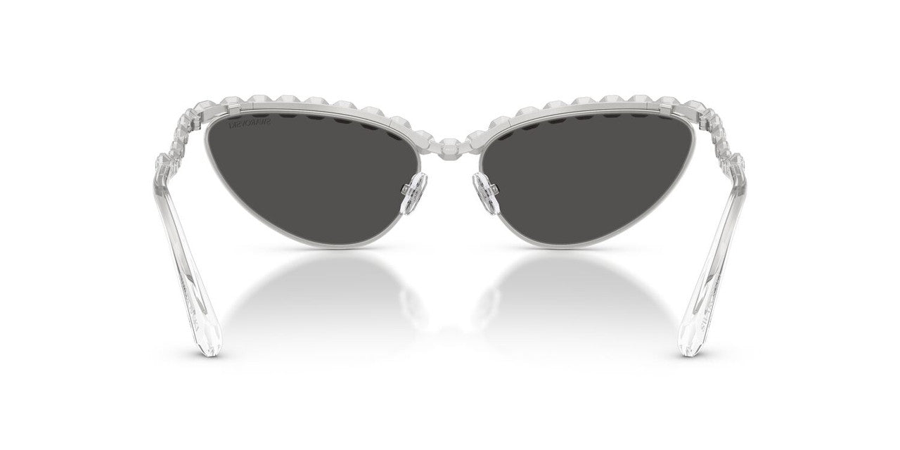 Anteojos De Sol Swarovski 0SK7030 Plateado/Gris