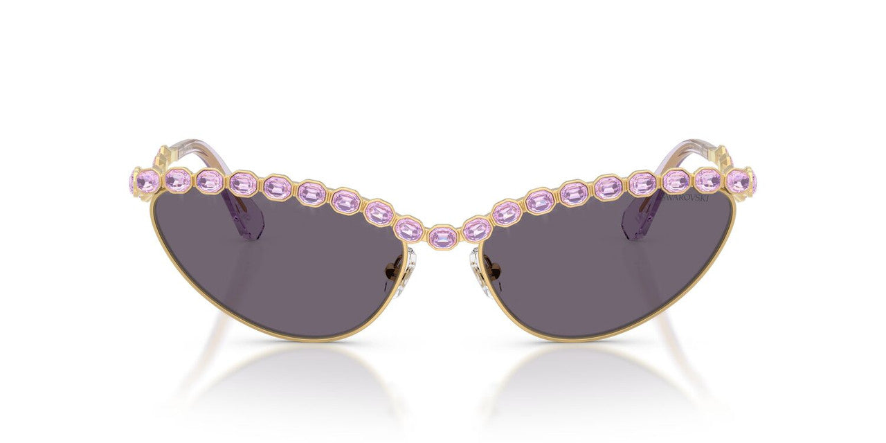 Anteojos De Sol Swarovski SK7030 Violeta/Dorado