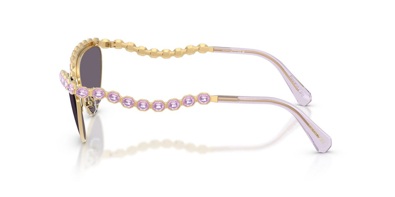 Anteojos De Sol Swarovski SK7030 Violeta/Dorado