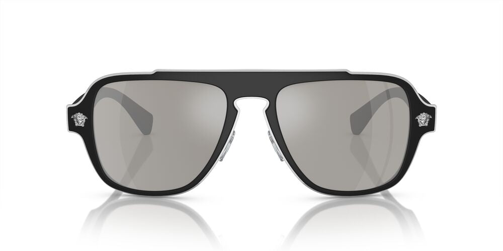 Anteojos De Sol Versace 0VE2199 - Gris/Negro