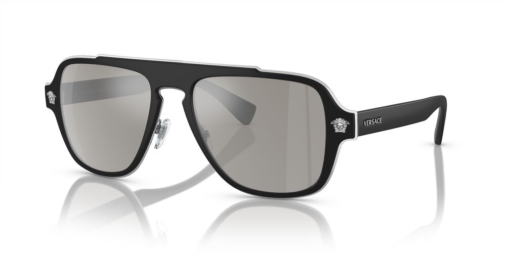 Anteojos De Sol Versace 0VE2199 - Gris/Negro