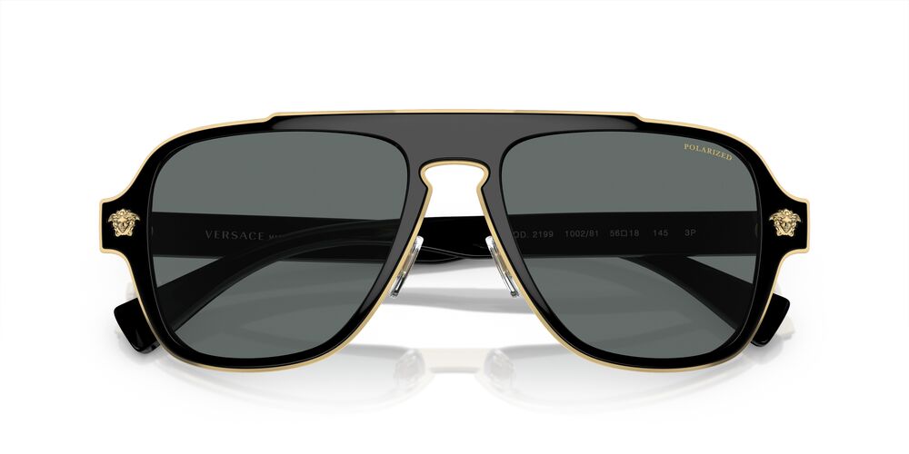 Anteojos De Sol Versace 0VE2199 Gris/Negro