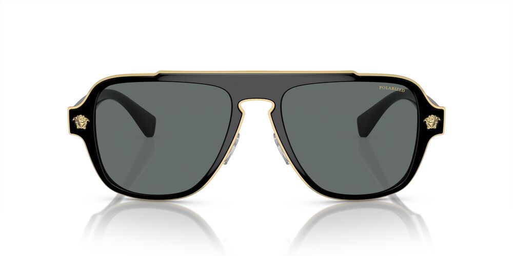 Anteojos De Sol Versace 0VE2199 Gris/Negro