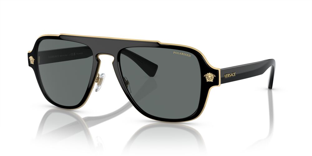 Anteojos De Sol Versace 0VE2199 Gris/Negro