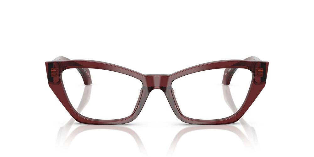 Anteojos Ópticos Versace VE3373U Transparent Bordeaux Burdeo