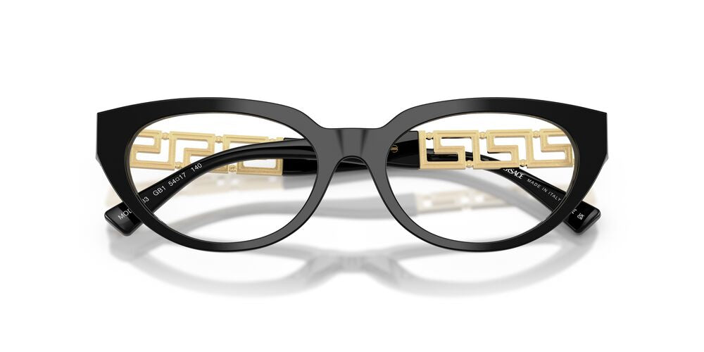 Anteojos Ópticos Versace VE3383 Black Negro