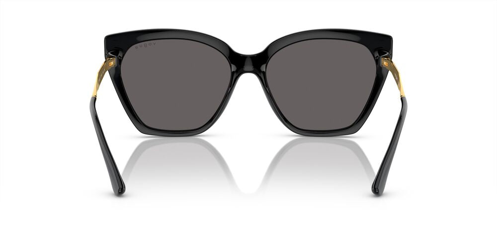 Anteojos De Sol Vogue VO5521S Black Black Smoke Negro/Negro