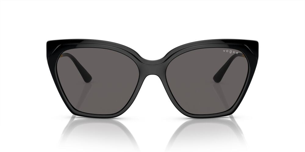 Anteojos De Sol Vogue VO5521S Black Black Smoke Negro/Negro