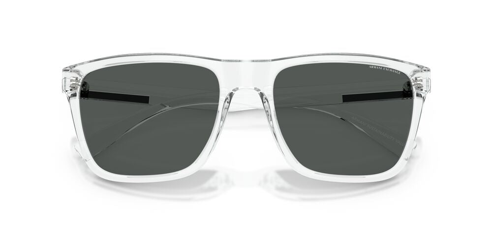 Anteojos De Sol Armani Exchange 0AX4080S Gris/Trasparente