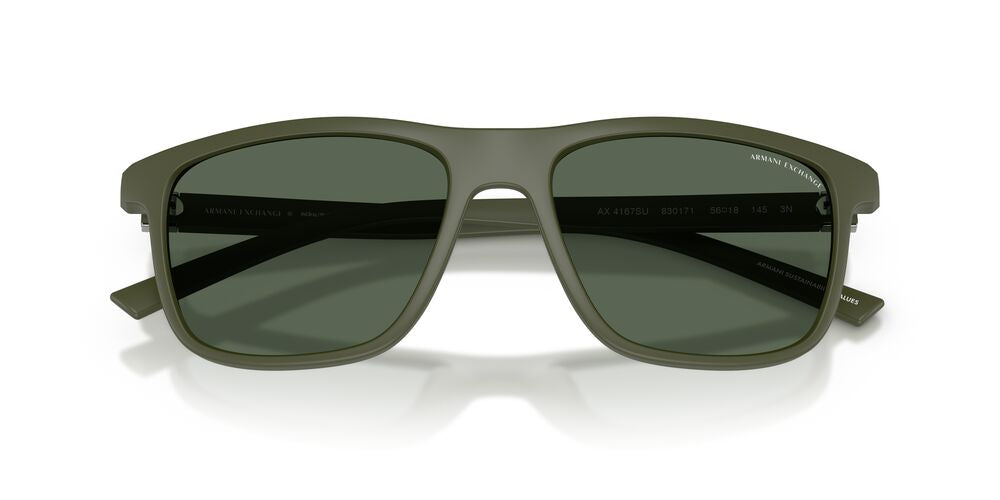 Anteojos De Sol Armani Exchange 0AX4167SU Verde/Verde