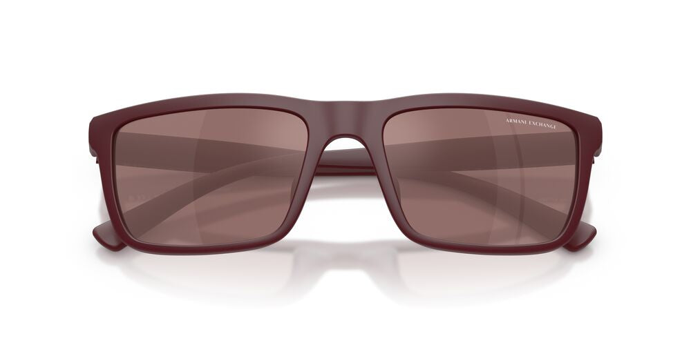 Anteojos De Sol Armani Exchange 0AX4174SU Café/Burdeo