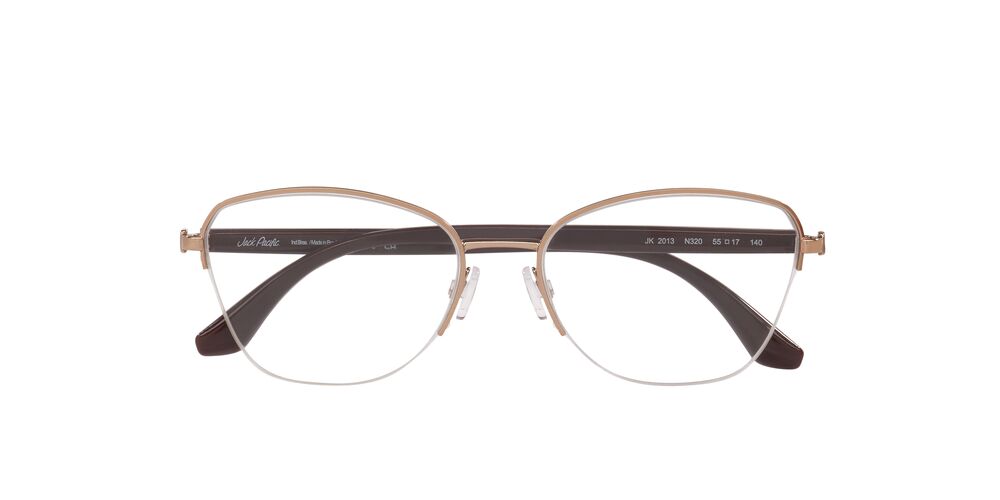 Anteojos Ópticos Jack Pacific 0JK2013 Rose Gold Dorado