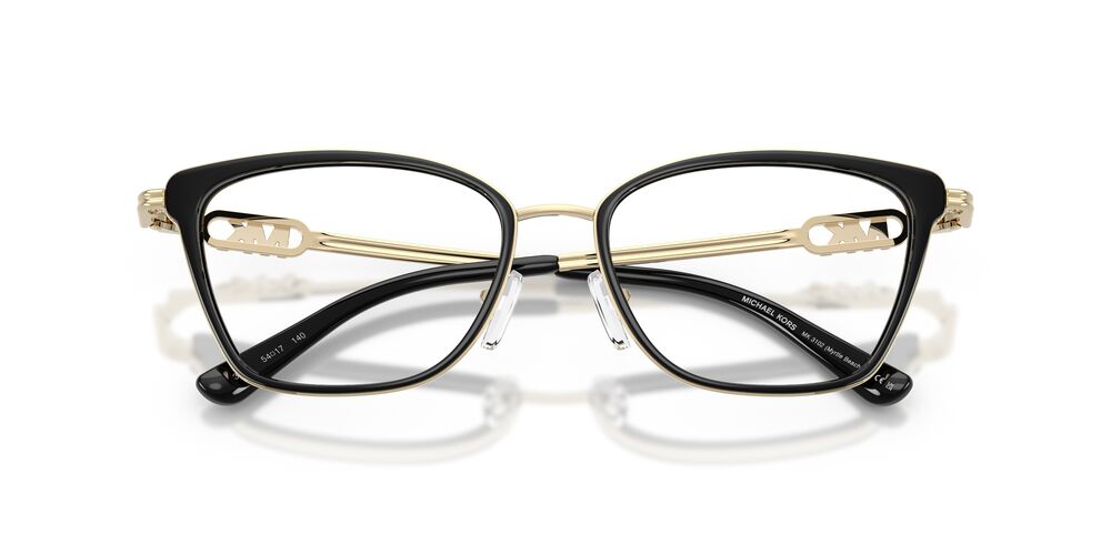 Anteojos Ópticos Michael Kors 0MK3102 Myrtle Beach Negro