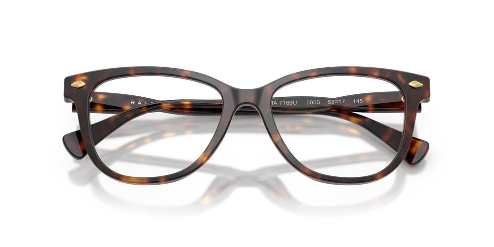 Anteojos Ópticos Ralph 0RA7189U Shiny Dark Havana Havana