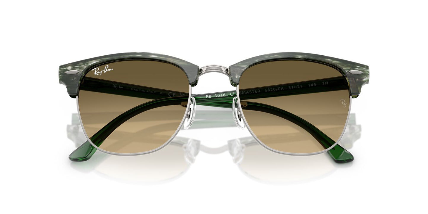 Anteojos De Sol Ray-Ban 0RB3016 Clubmaster Verde/Negro