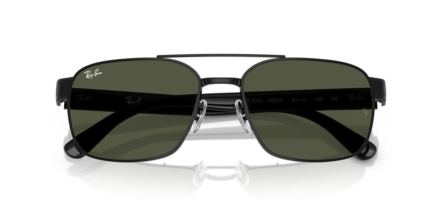 Anteojos De Sol Ray-Ban 0RB3751 Negro/Verde