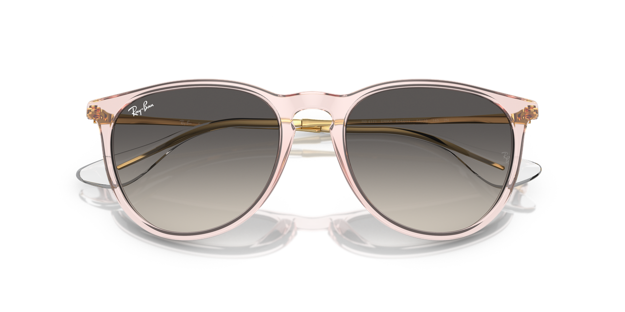 Anteojos De Sol Ray-Ban 0RB4171 Erika Transparent Pink Grey Gradient