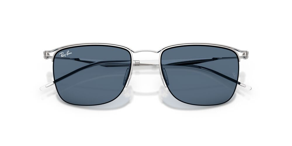Anteojos De Sol Ray-Ban 0RB8550 Azul/Plateado