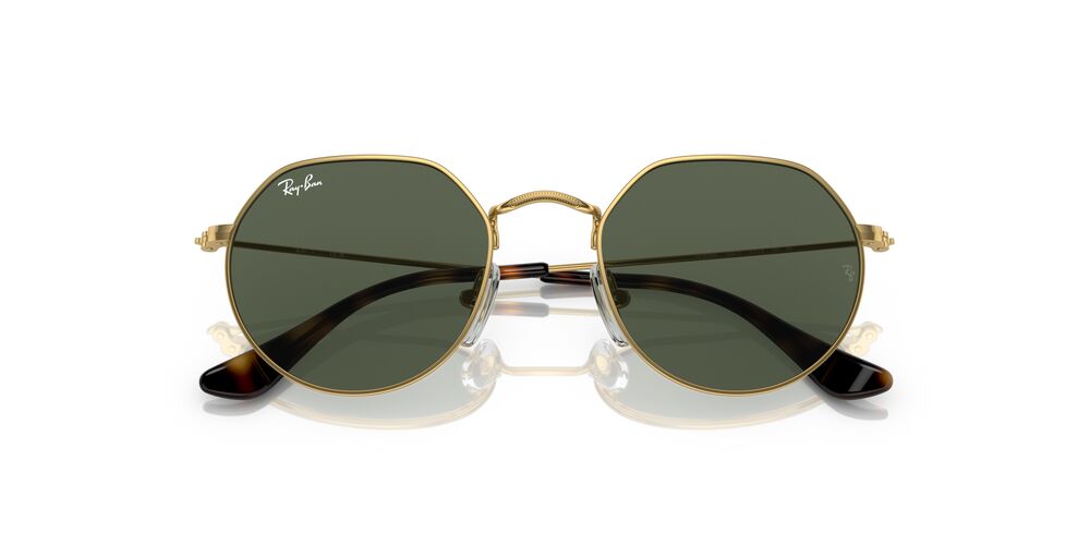 Anteojos De Sol Ray-Ban 0RJ9565S Junior Jack Arista Verde/Dorado