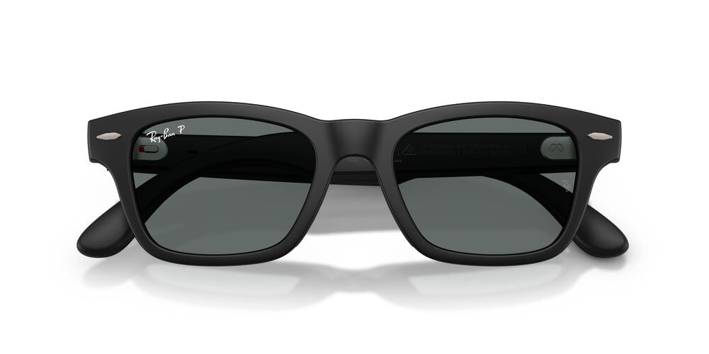 Lentes de Sol Ray-Ban Meta Audio 0RW7005 Burbank Negro/Gris