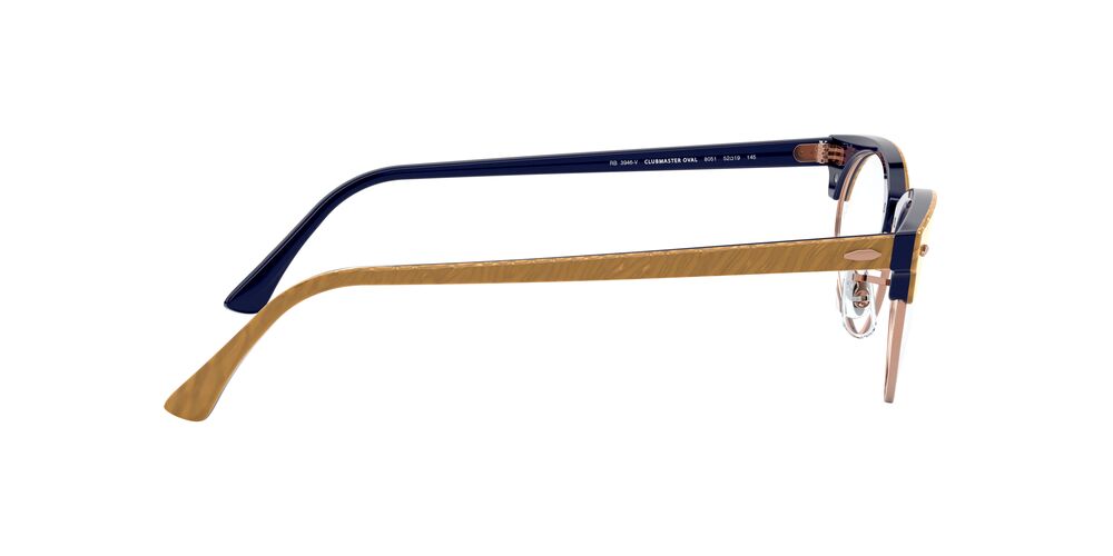 Anteojos Ópticos Ray-Ban 0RX3946V Clubmaster Oval Crema