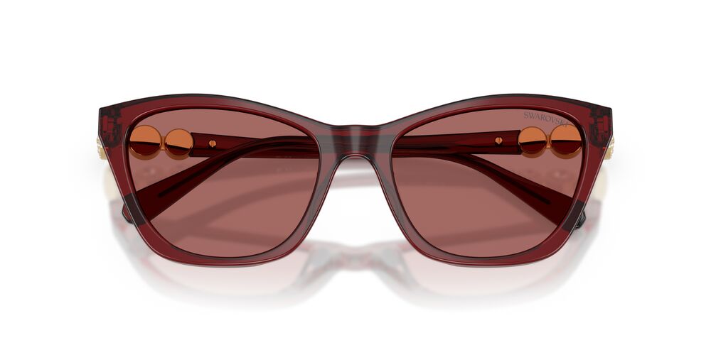 Anteojos De Sol Swarovski 0SK6068U Burdeos/Burdeo