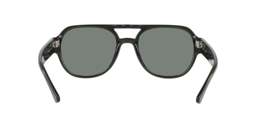 Anteojos De Sol Unofficial UO6206 Transparent Kaki Green Verde/Naranjo