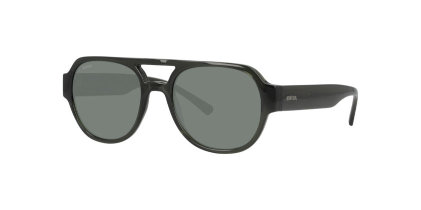 Anteojos De Sol Unofficial UO6206 Transparent Kaki Green Verde/Naranjo