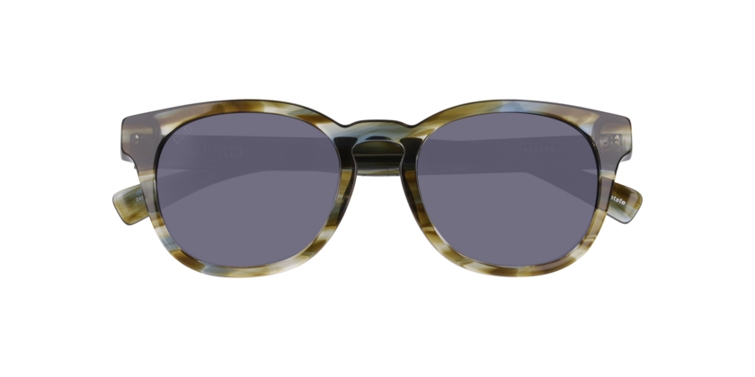 Anteojos De Sol Dbyd DB4052 Green Stripes Grey Gris/Verde