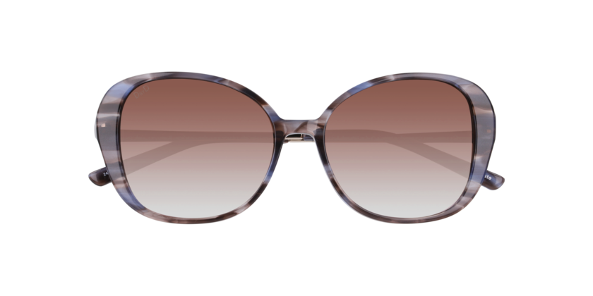 Anteojos De Sol Dbyd DB4051 Blue Brown Stripes Gradient Brown Café/Café