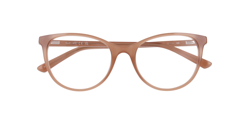 Anteojos Ópticos Dbyd DB2141 Milky Pink Dorado