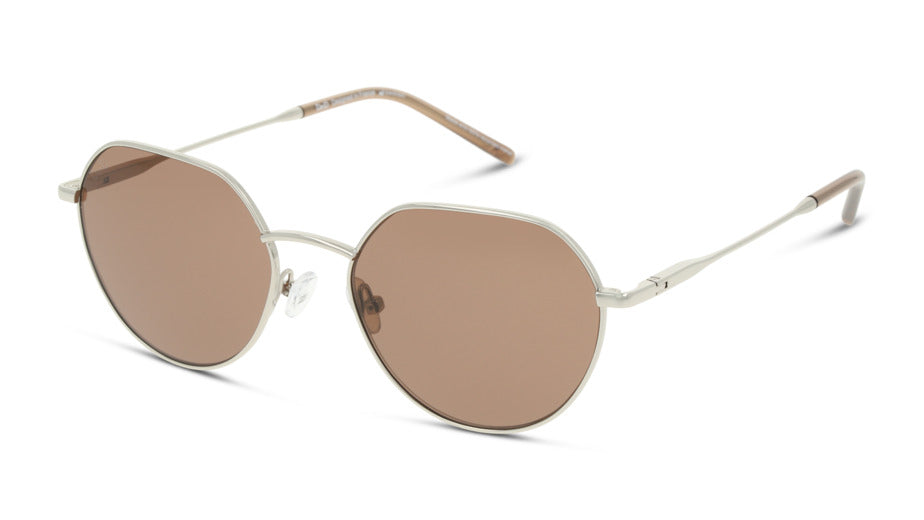 Anteojos De Sol Dbyd Dbsu7000 Silver Silver Brown Café/Plateado