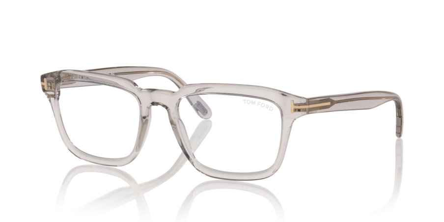 Anteojos Ópticos Tom Ford TR002026 Ft6032-B Grey Clear Transparente