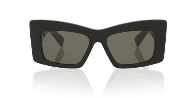 Anteojos De Sol Gucci GC002386 Gg1842S Black Grey Gris/Negro