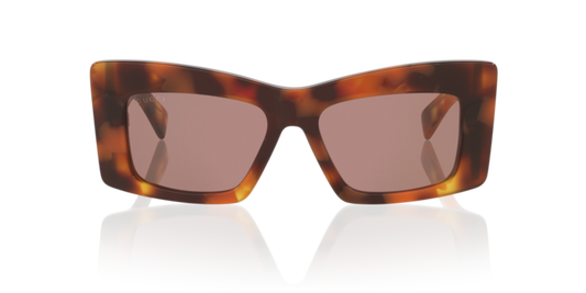 Anteojos De Sol Gucci GC002386 Gg1842S Tortoise Blonde Purple Violeta/Café