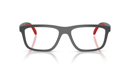 Anteojos Ópticos Arnette AN7271 Yup Dark Grey/Red Rubber Gris