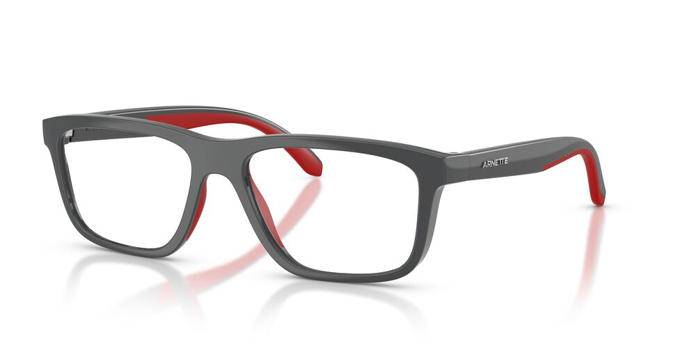 Anteojos Ópticos Arnette AN7271 Yup Dark Grey/Red Rubber Gris